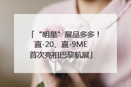“明星”展品多多！直-20、直-9ME首次亮相巴黎航展