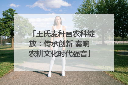 王氏麦秆画农科绽放：传承创新 奏响农耕文化时代强音