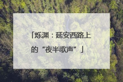 烁渊：延安西路上的“夜半歌声”