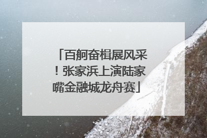 百舸奋楫展风采！张家浜上演陆家嘴金融城龙舟赛