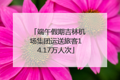 端午假期吉林机场集团运送旅客14.17万人次