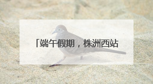 端午假期，株洲西站增开动车组36趟