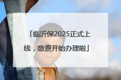 临沂保2025正式上线，缴费开始办理啦
