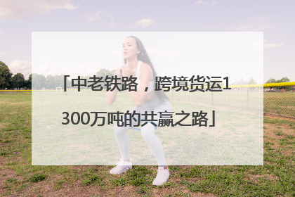 中老铁路，跨境货运1300万吨的共赢之路