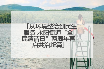 从环境整治到民生服务 永阳街道“全民清洁日”两周年再启共治新篇
