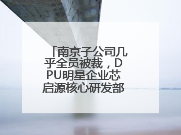 南京子公司几乎全员被裁，DPU明星企业芯启源核心研发部门已人去楼空