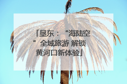 垦东：“海陆空”全域旅游 解锁黄河口新体验