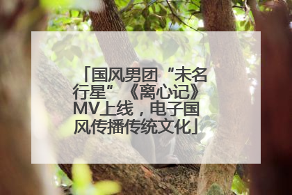 国风男团“未名行星”《离心记》MV上线，电子国风传播传统文化