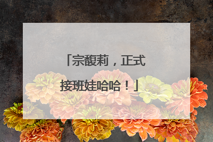 宗馥莉，正式接班娃哈哈！