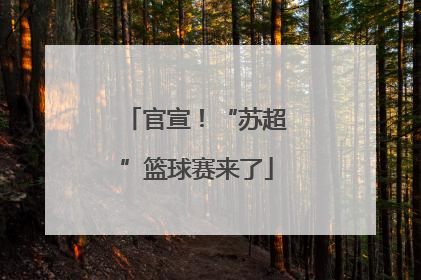 官宣！“苏超”篮球赛来了