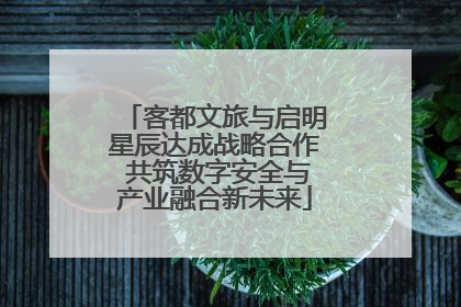 客都文旅与启明星辰达成战略合作 共筑数字安全与产业融合新未来