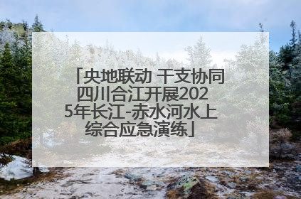 央地联动 干支协同 四川合江开展2025年长江-赤水河水上综合应急演练