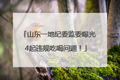 山东一地纪委监委曝光4起违规吃喝问题！
