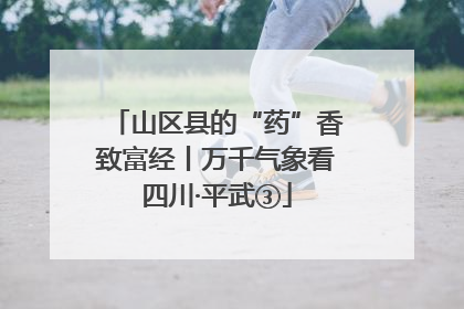山区县的“药”香致富经丨万千气象看四川·平武③
