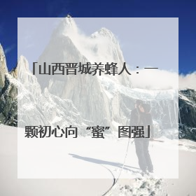 山西晋城养蜂人：一颗初心向“蜜”图强