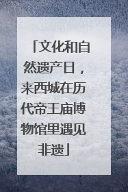 文化和自然遗产日，来西城在历代帝王庙博物馆里遇见非遗