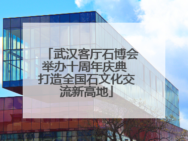 武汉客厅石博会举办十周年庆典 打造全国石文化交流新高地