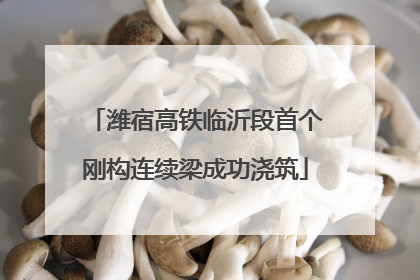 潍宿高铁临沂段首个刚构连续梁成功浇筑