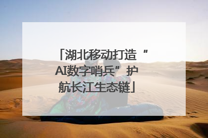 湖北移动打造“AI数字哨兵”护航长江生态链