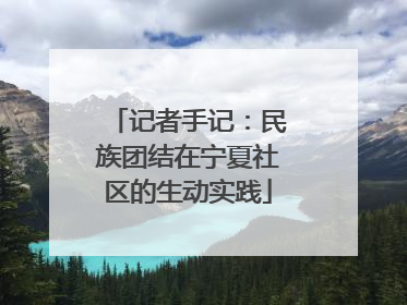 记者手记：民族团结在宁夏社区的生动实践
