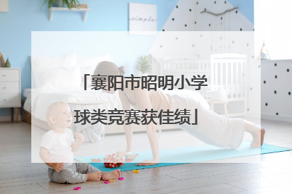 襄阳市昭明小学球类竞赛获佳绩