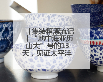 集装箱漂流记丨“地中海亚历山大”号的13天，见证太平洋上的“抢运潮”与“过剩潮”