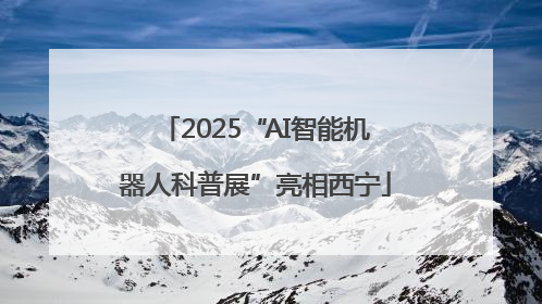 2025“AI智能机器人科普展”亮相西宁