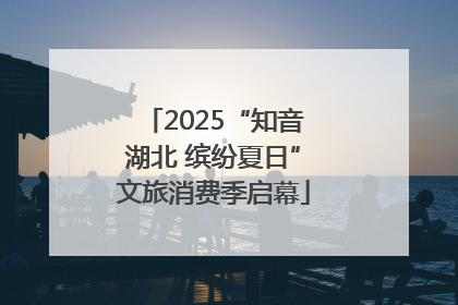 2025“知音湖北 缤纷夏日”文旅消费季启幕