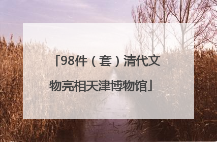 98件（套）清代文物亮相天津博物馆